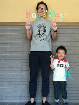 「ROLL（ロール）のアイテム」を使った、yusukeさん（メンズ・173cm）の秋コーディネート