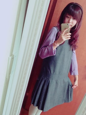 「Ted Baker（テッドベーカー）のアイテム（アクセサリー）」を使った、marieさん（レディース・158cm）の秋コーディネート