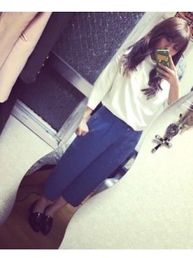 「YEVS（イーブス）のアイテム（シューズ）」を使った、yoshimiさん（レディース・168cm）の冬コーディネート