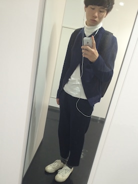 「Dustyのアイテム」を使った、ひろさん（メンズ・178cm）の秋コーディネート