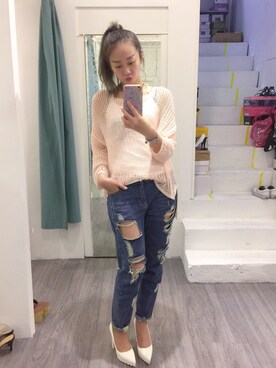 Linna Liさんのコーディネート