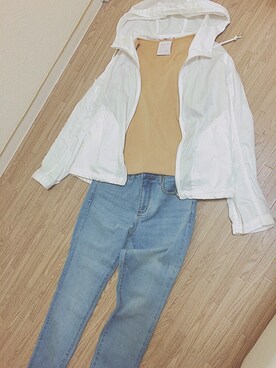 Kanna さん（レディース・151cm）の春コーディネート