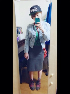「URBAN RESEARCH ROSSO WOMEN（アーバンリサーチ　ロッソ）のアイテム（ジャケット/アウター）」を使った、MEEROさん（メンズ・160cm）の春コーディネート