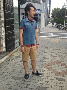 KJさん(メンズ・180cm)の夏コーディネート