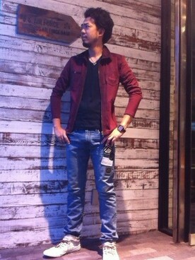 KJさん（メンズ・180cm）の夏コーディネート