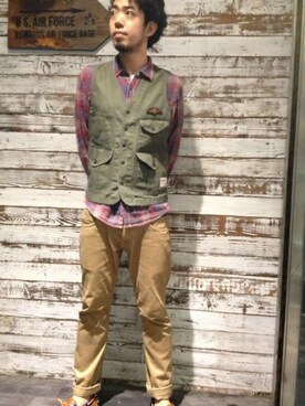 KJさん（メンズ・180cm）の秋コーディネート