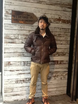 KJさん（メンズ・180cm）の秋コーディネート