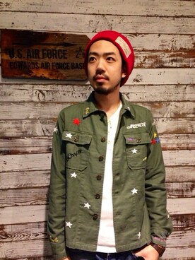 KJさん(メンズ・180cm)の冬コーディネート