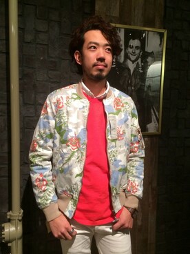 KJさん（メンズ・180cm）の冬コーディネート