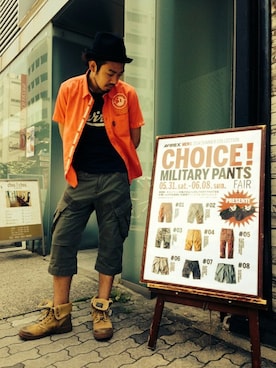 KJさん（メンズ・180cm）の春コーディネート