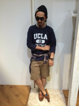 KJさん（メンズ・181cm）の夏コーディネート