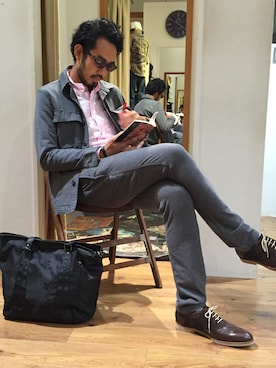 KJさん(メンズ・181cm)の夏コーディネート