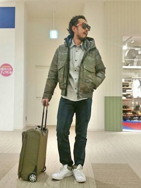 KJさん（メンズ・181cm）の冬コーディネート