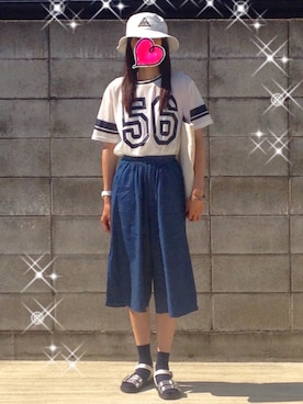 AYU∞さん（レディース・165cm）の夏コーディネート