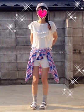 AYU∞さん（レディース・165cm）の夏コーディネート