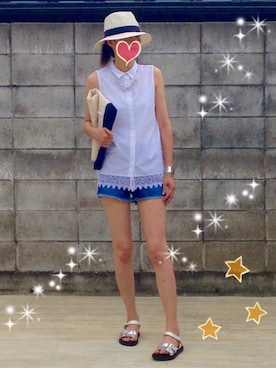 AYU∞さん（レディース・165cm）の夏コーディネート