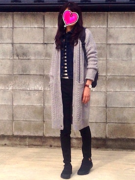 AYU∞さん(レディース・165cm)の冬コーディネート