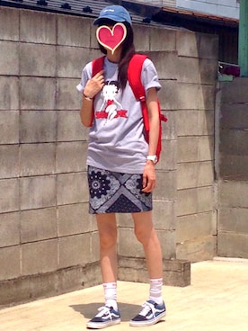 AYU∞さん（レディース・165cm）の夏コーディネート