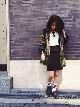 ハマダモモコさんのコーディネート