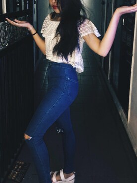 bekahさん（レディース・156cm）の春コーディネート