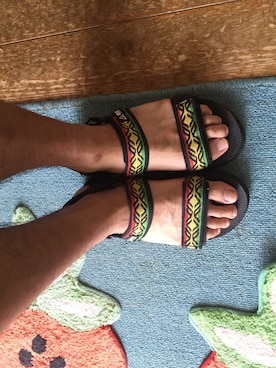 「オーストラリアのアイテム（サンダル、その他）」を使った、kokiさん（メンズ）の夏コーディネート