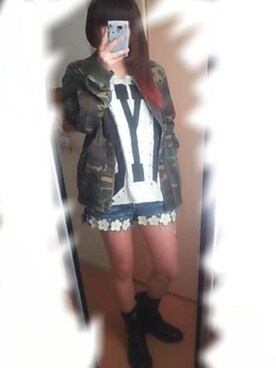 MIYAさん（レディース・154cm）の春コーディネート