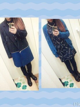 MIYAさん（レディース・154cm）の冬コーディネート