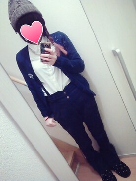 MIYAさん（レディース・154cm）の冬コーディネート