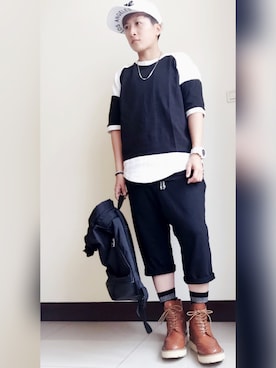 L.Tさんの（Timberland | ティンバーランド）を使ったコーディネート