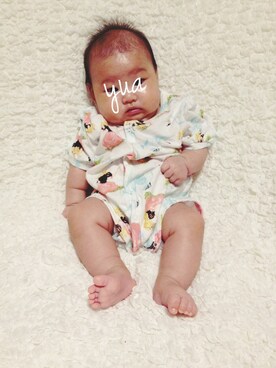 yuaさん（キッズ・60cm）の夏コーディネート