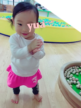 yuaさん(キッズ・70cm)の夏コーディネート