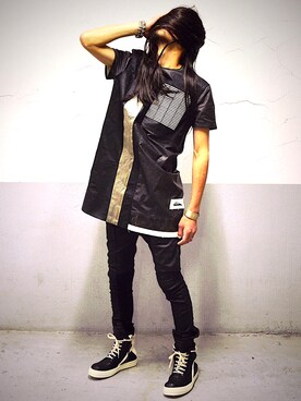 「Parts of 4（-）のアイテム」を使った、HALO TOKYOさん（メンズ・178cm）の秋コーディネート