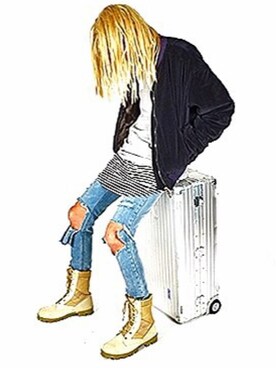 「HAIDER ACKERMANN（ハイダーアッカーマン）のアイテム（ジャケット/アウター）」を使った、HALO TOKYOさん（メンズ・179cm）の秋コーディネート