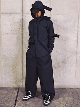 「CRAIG GREEN（クレイググリーン）のアイテム（パンツ）」を使った、HALO TOKYOさん（メンズ・178cm）の秋コーディネート