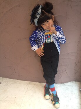 asu-さん（キッズ・110cm）の夏コーディネート