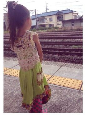 asu-さん(キッズ・110cm)の夏コーディネート