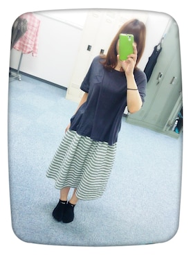 「アクセサリーなし」｜こたえさん（レディース・147cm）の秋コーディネート