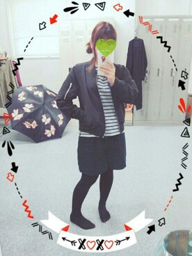 「SEVENDAYS=SUNDAY（セブンデイズサンデイ）のアイテム（その他アウター）」を使った、こたえさん（レディース・147cm）の秋コーディネート