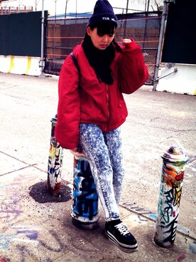 azusa さん（レディース・162cm）の春コーディネート