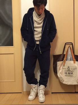 takaさん（メンズ・170cm）の冬コーディネート