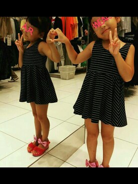 「ZIDDY（ジディ）のアイテム（ワンピース/ドレス、ブラック系）」を使った、giallorossiさん（メンズ・175cm）の夏コーディネート