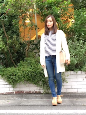 猪鼻ちひろさん(レディース・150cm)の春コーディネート