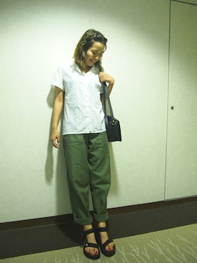 猪鼻ちひろさん（レディース・150cm）の夏コーディネート