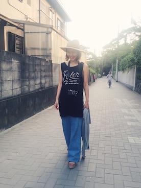 猪鼻ちひろさん(レディース・150cm)の夏コーディネート