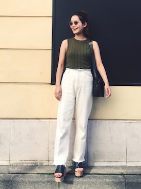 猪鼻ちひろさん(レディース・150cm)の夏コーディネート