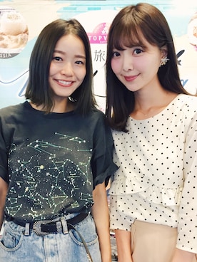 「UNITED ARROWS（ユナイテッドアローズ）のUWMM ウエスタンベルト ◆（ベルト）」を使った、猪鼻ちひろさん（レディース・150cm）の秋コーディネート