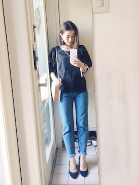 猪鼻ちひろさん(レディース・150cm)の秋コーディネート