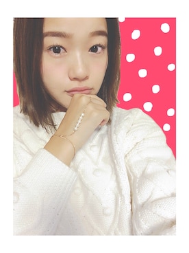 「Grosse Glace（グロッセ・グラッセ）のアイテム」を使った、猪鼻ちひろさん（レディース・150cm）の秋コーディネート