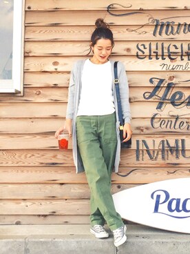 猪鼻ちひろさん（レディース・150cm）の秋コーディネート