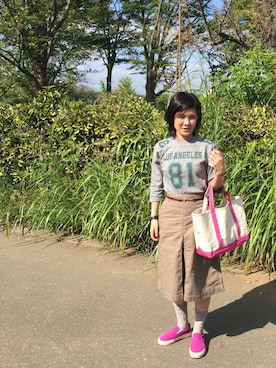 KAORIさん（レディース・161cm）の夏コーディネート